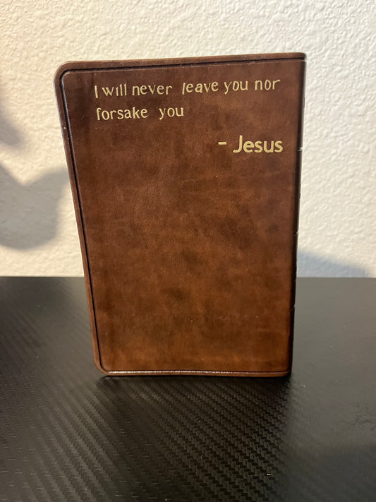 Brown Custom Bible